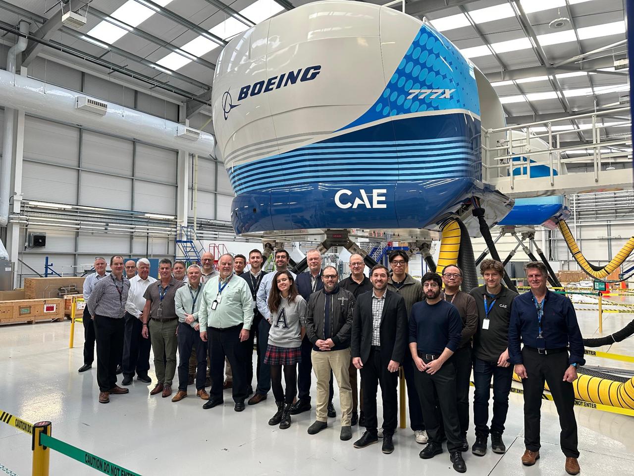 Boeing получил первоначальную квалификацию тренажёров для 777-9 от FAA и EASA